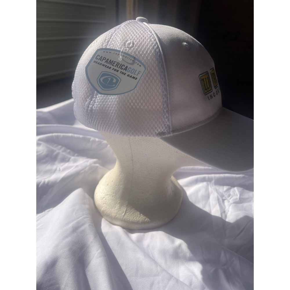Wade‎ Cap America Golf White Mesh Trucker Cap Headwear for the Game